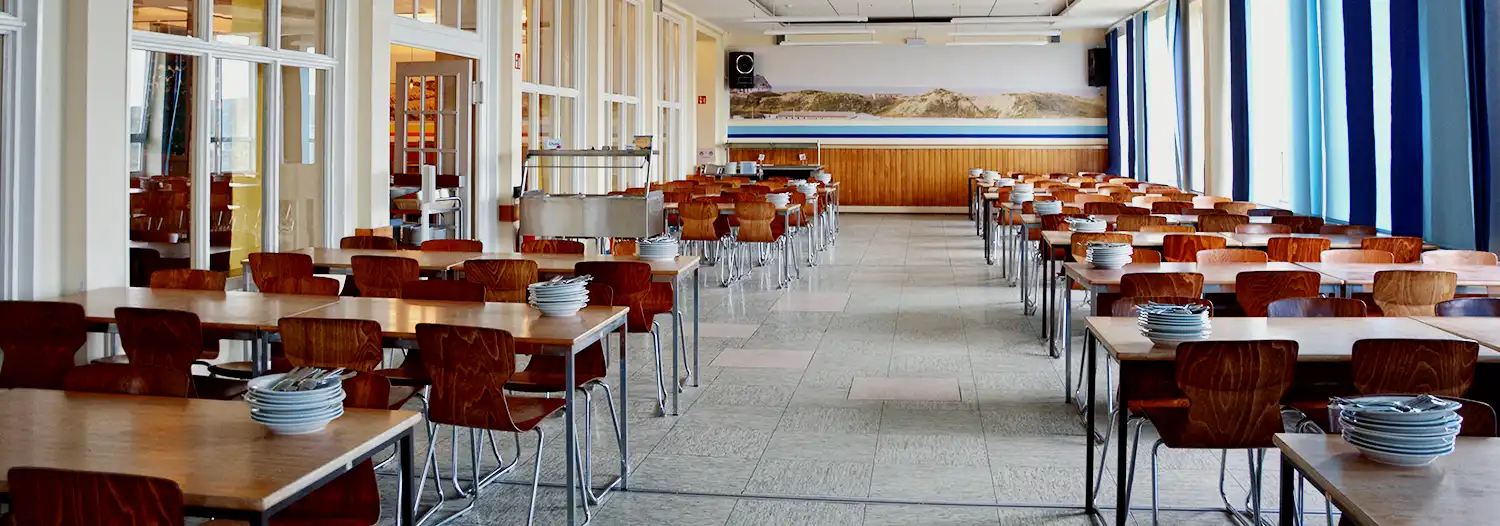 Speisesaal des 5 Städte Heim Hörnum auf Sylt